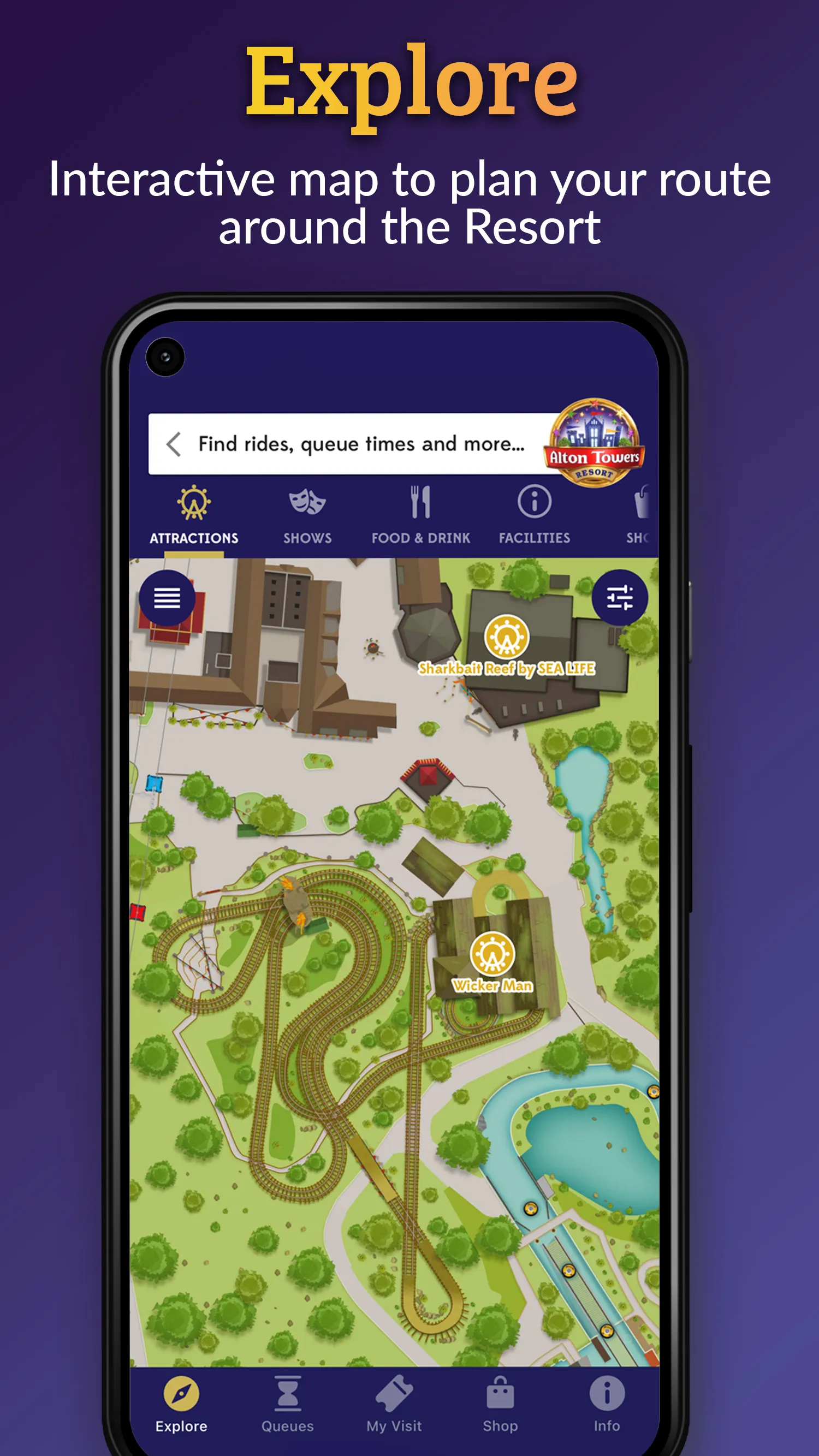 Alton Towers Resort - Official | Indus Appstore | Screenshot