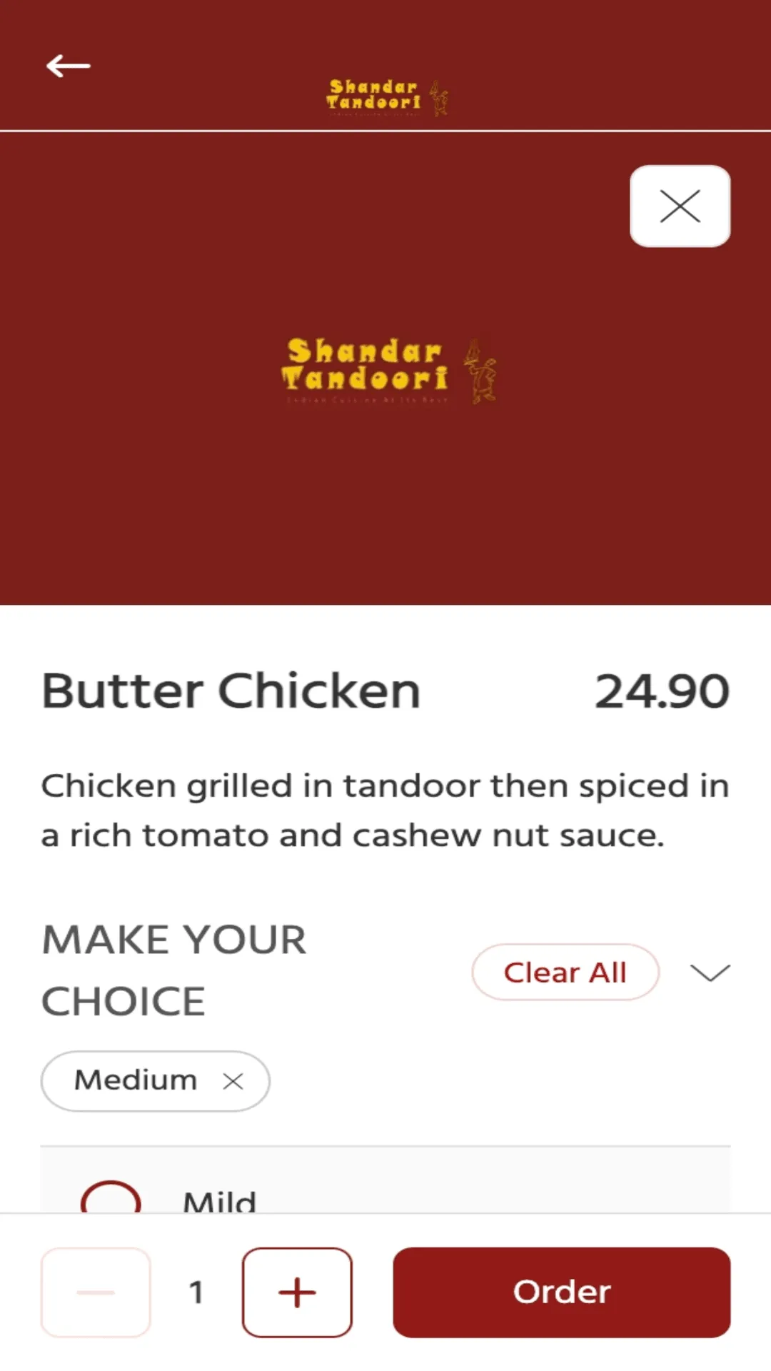 Shandar Tandoori | Indus Appstore | Screenshot