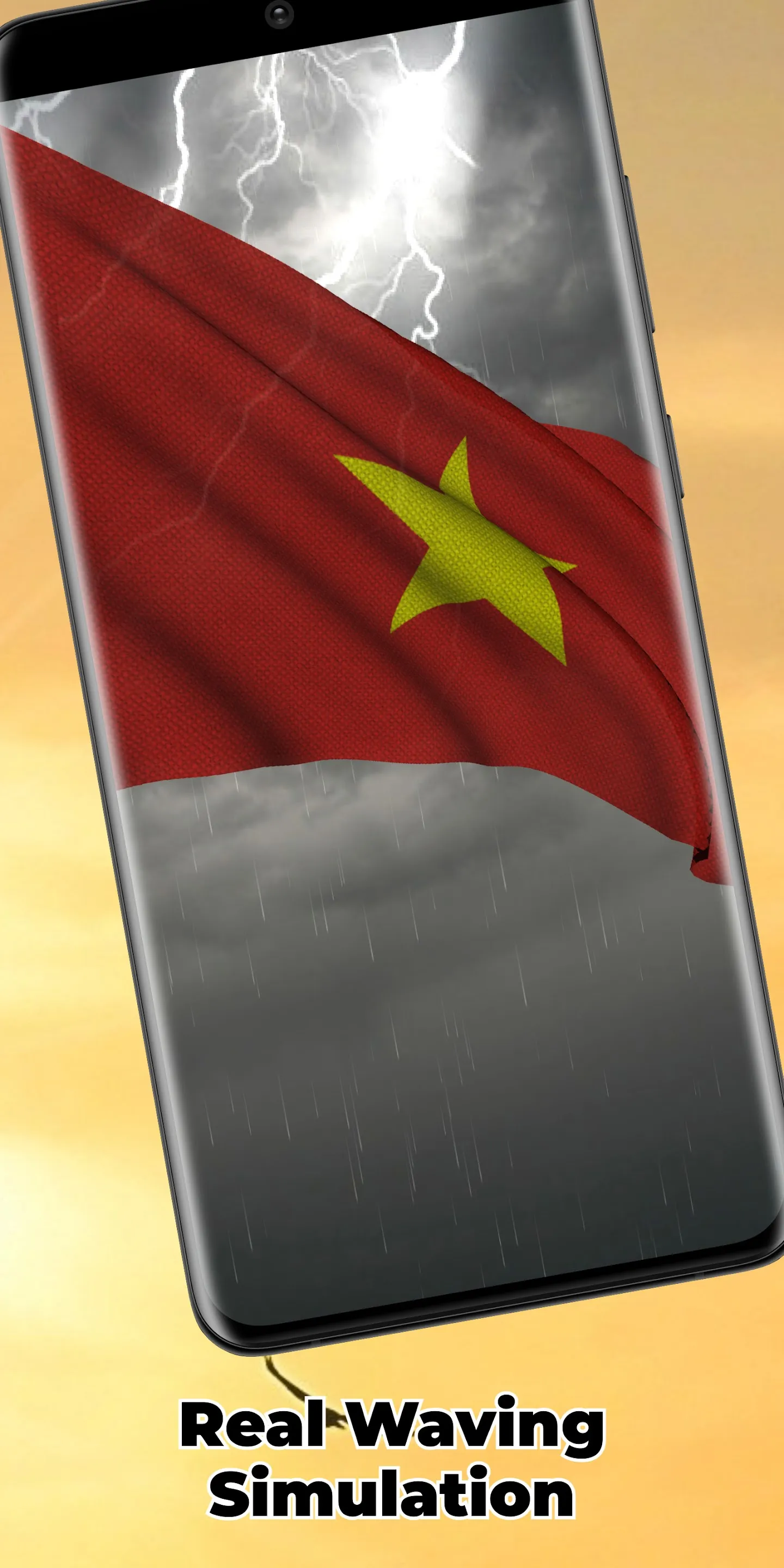 Vietnam Flag Live Wallpaper | Indus Appstore | Screenshot