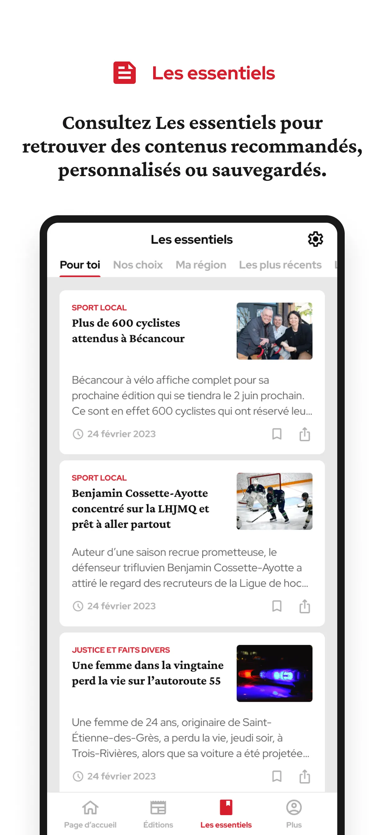 Le Nouvelliste | Indus Appstore | Screenshot