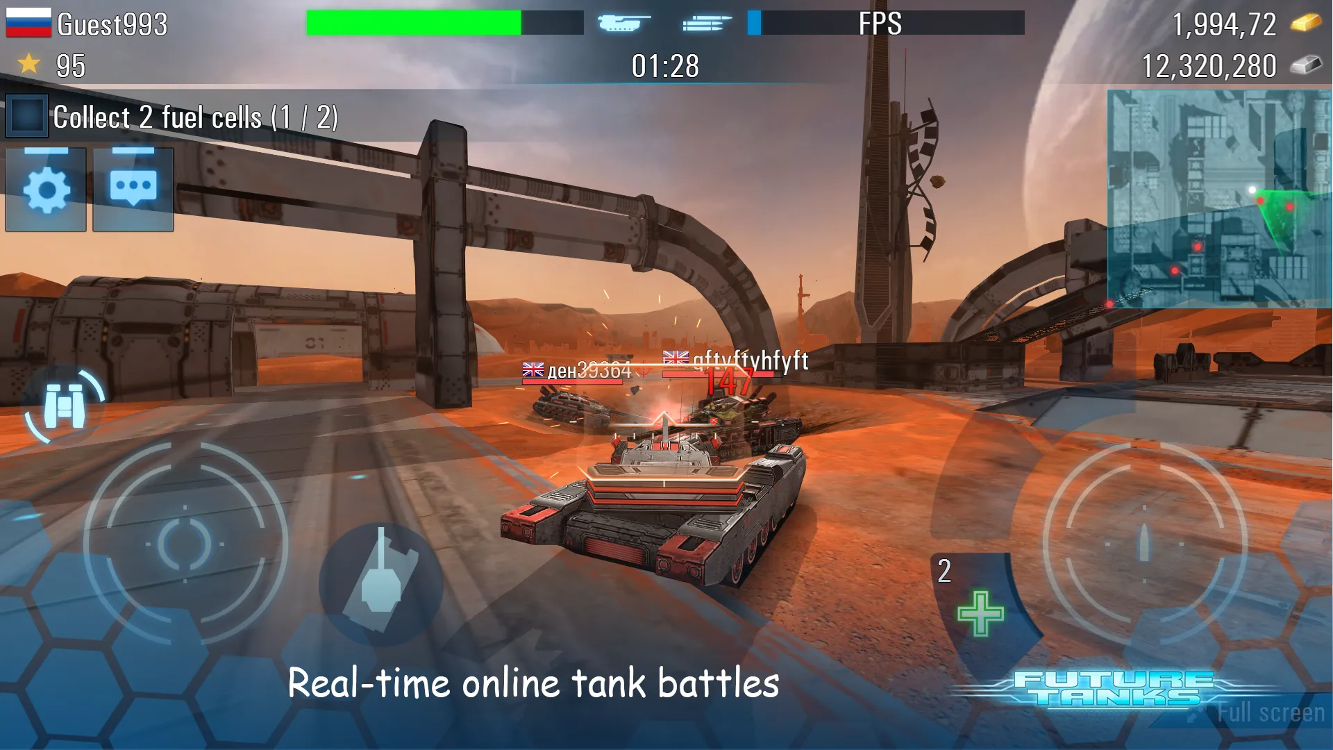 Future Tanks: War Tank Game | Indus Appstore | Screenshot