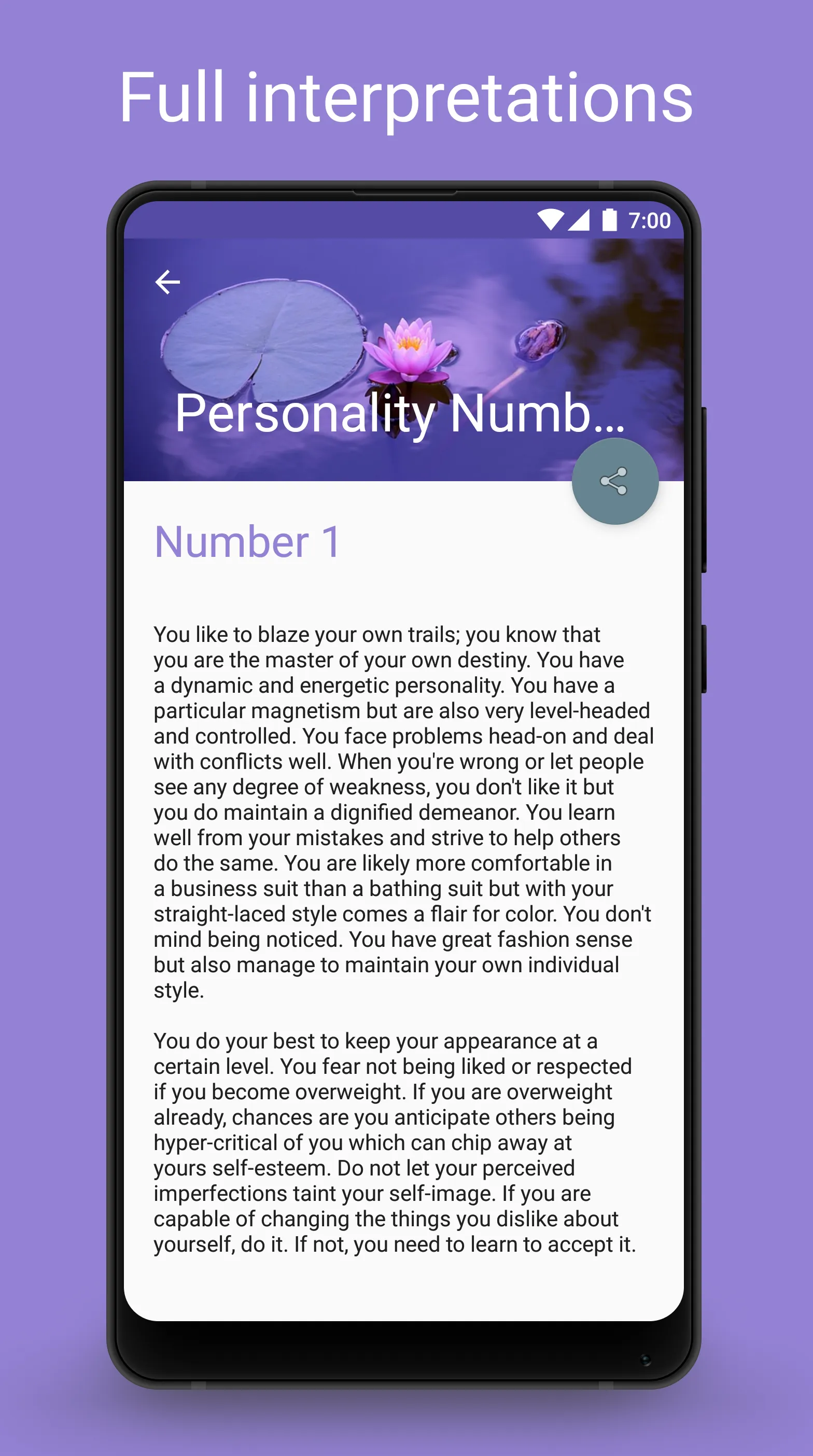 Numerology | Indus Appstore | Screenshot