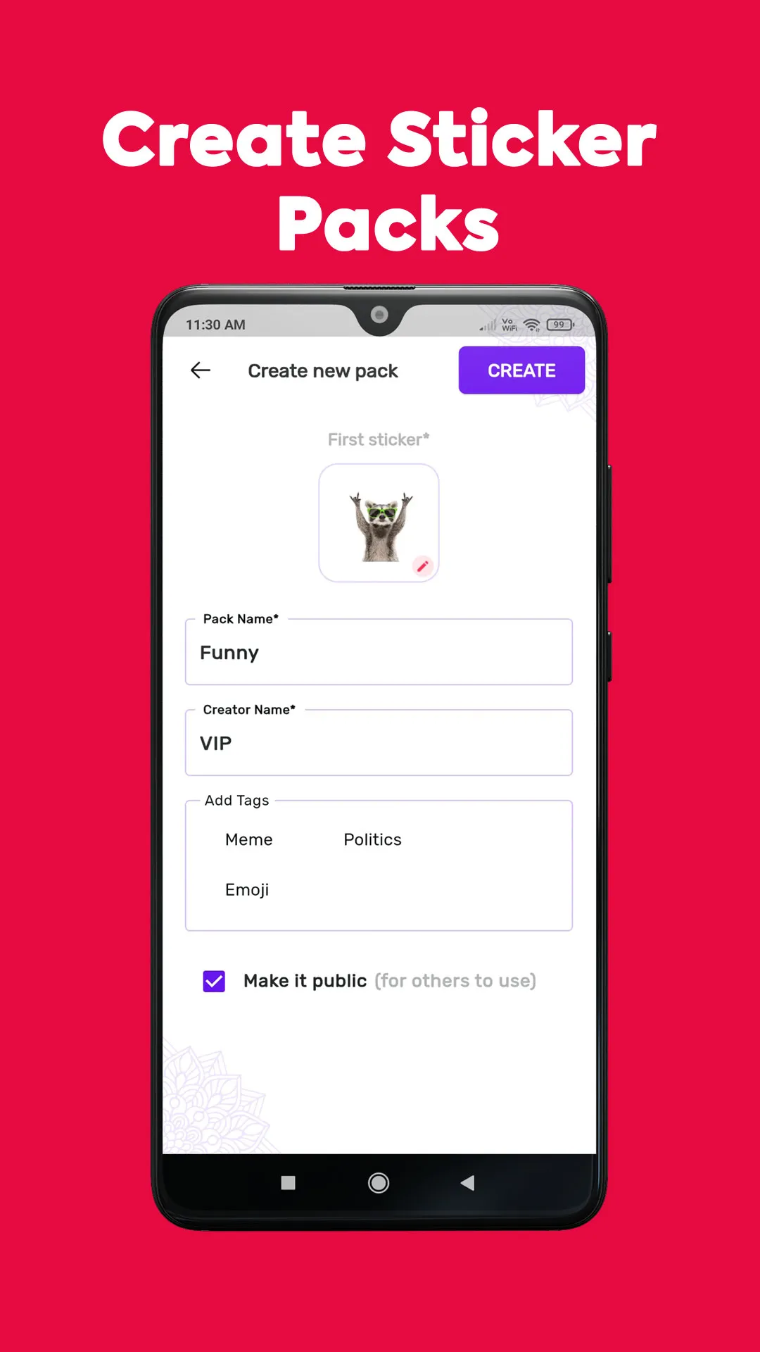Kirrak Telugu WhatsApp Sticker | Indus Appstore | Screenshot