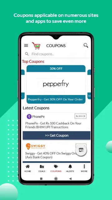 THE DEAL APP - DEALS AND COUPO | Indus Appstore | Screenshot