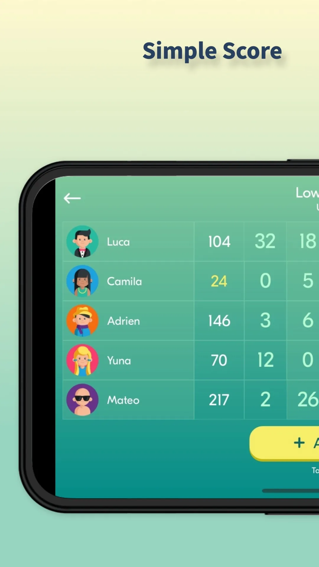 Uno Score Keeper | Indus Appstore | Screenshot