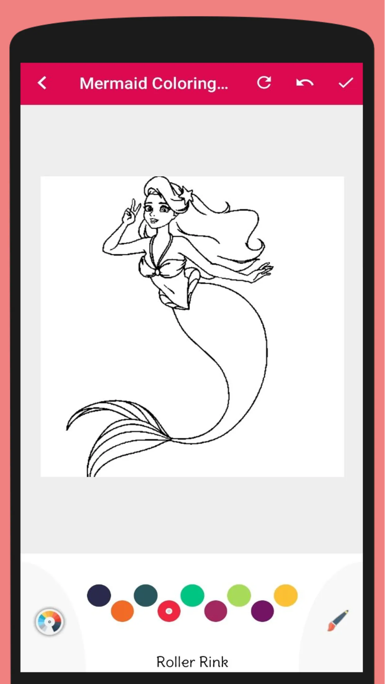 Mermaid Coloring Book | Indus Appstore | Screenshot