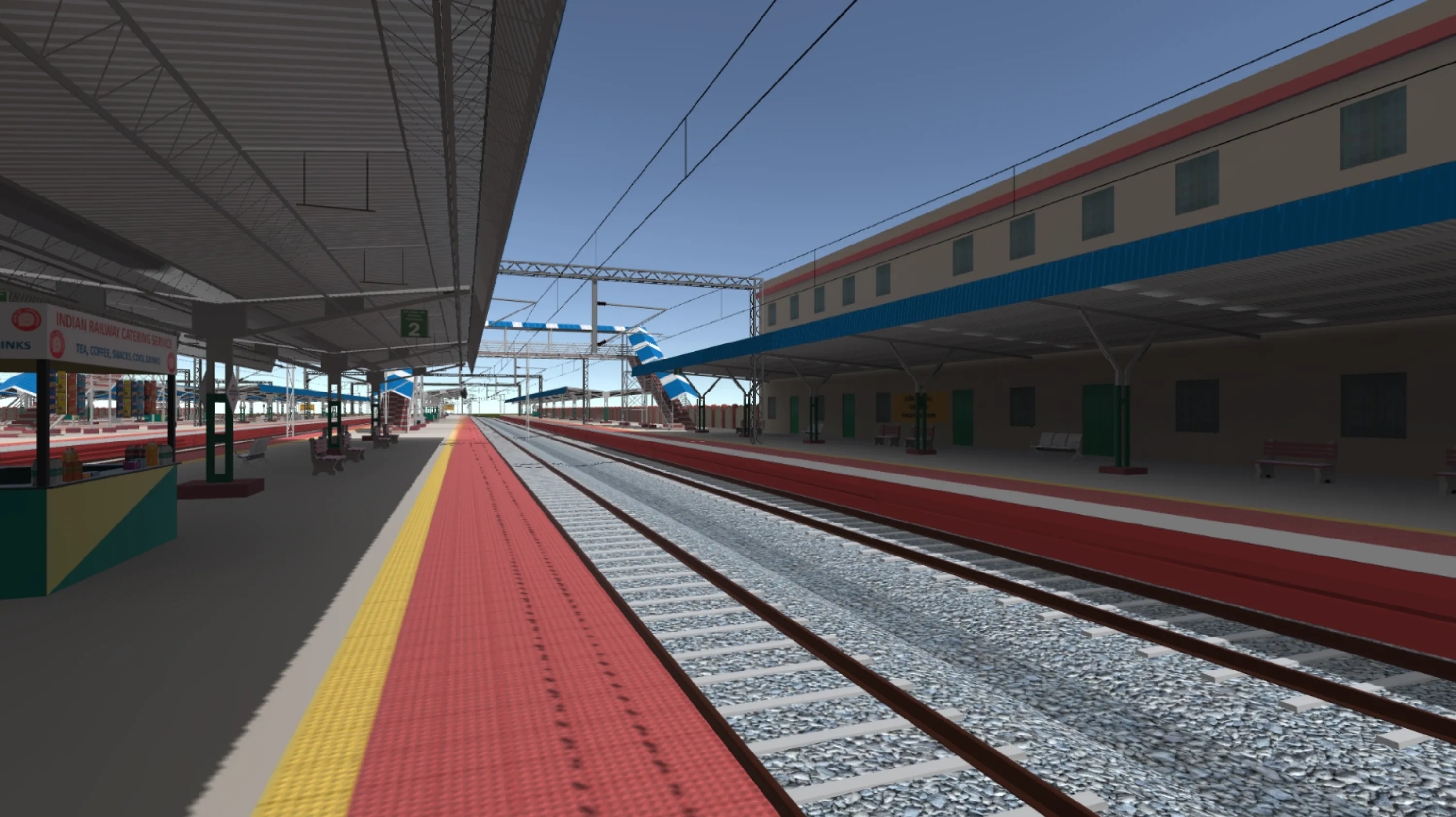 Indian Train Crossing 3D | Indus Appstore | Screenshot