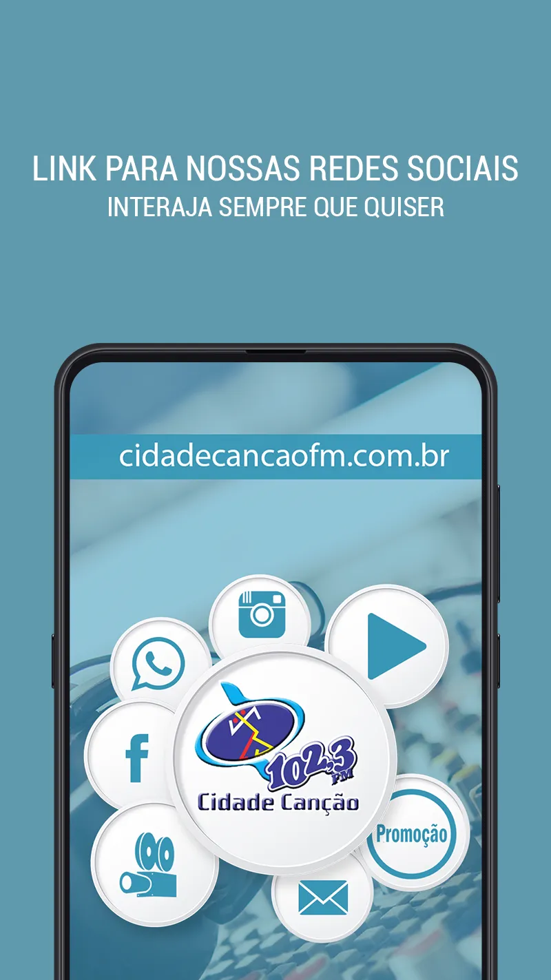 Cidade Canção FM 102,3 | Indus Appstore | Screenshot