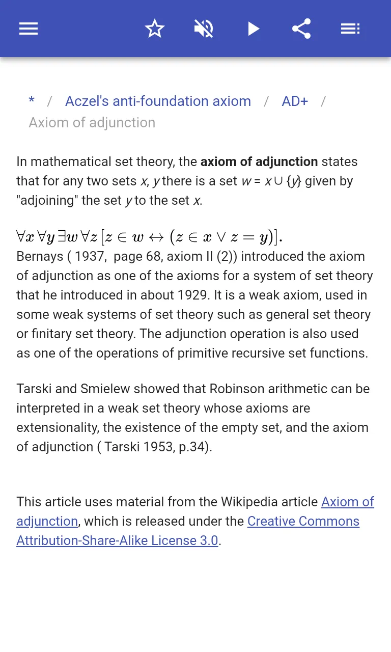 Set theory | Indus Appstore | Screenshot