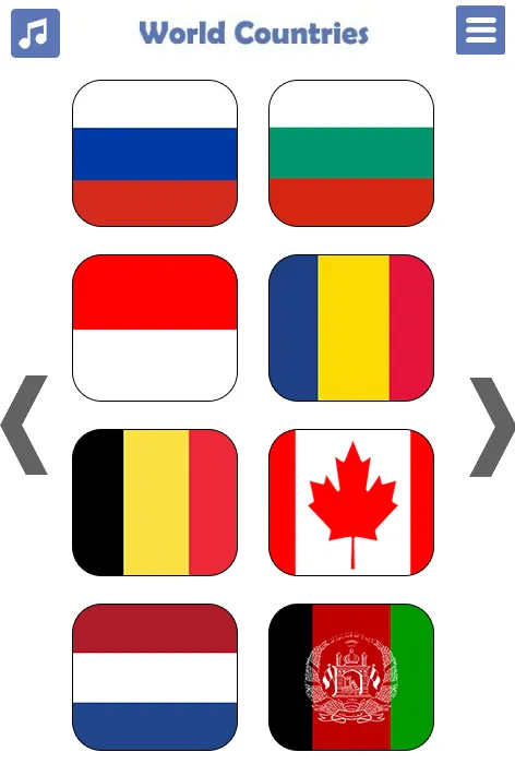 World Countries Flags Capitals | Indus Appstore | Screenshot