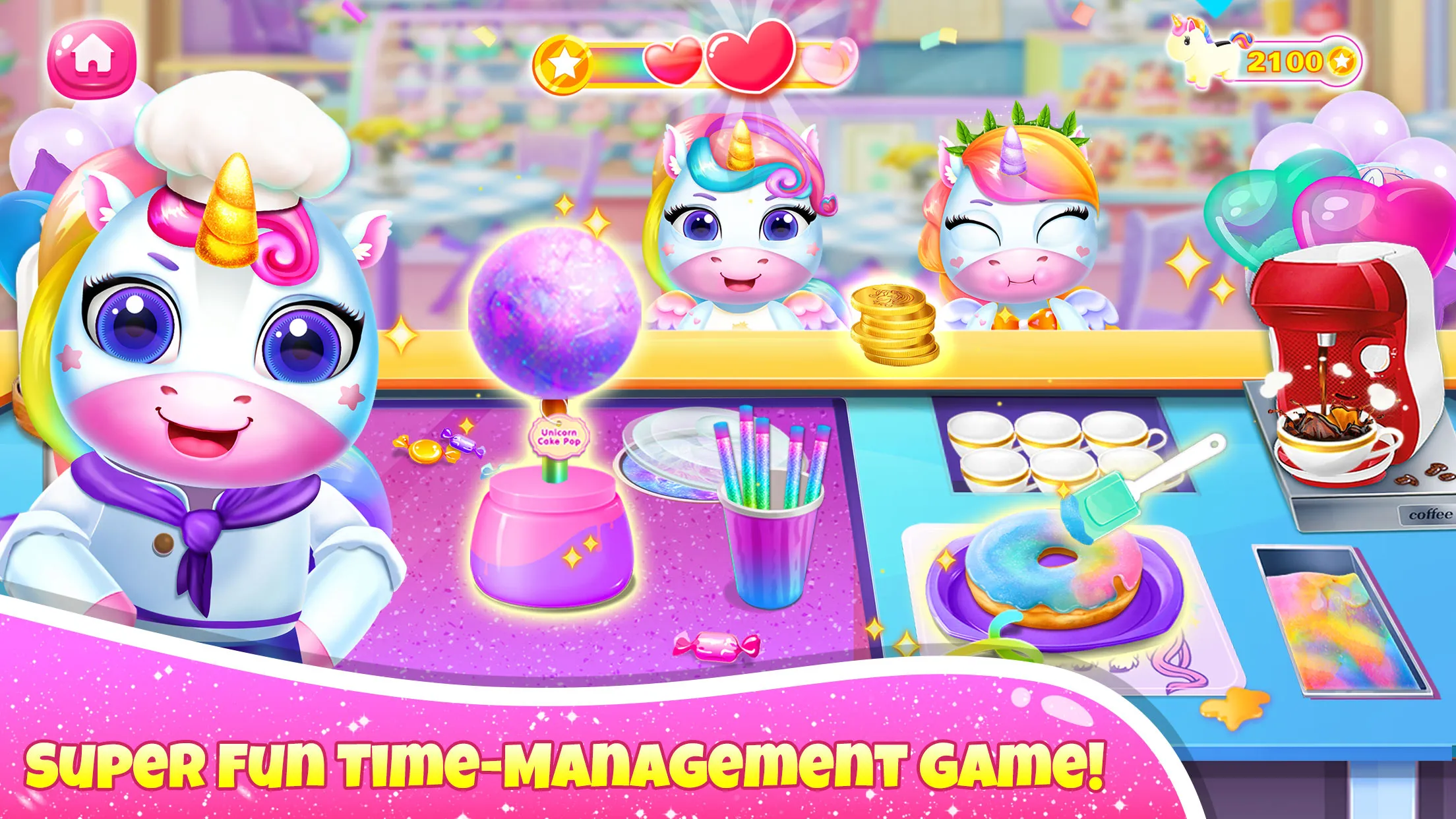 Unicorn Restaurant: Food Games | Indus Appstore | Screenshot