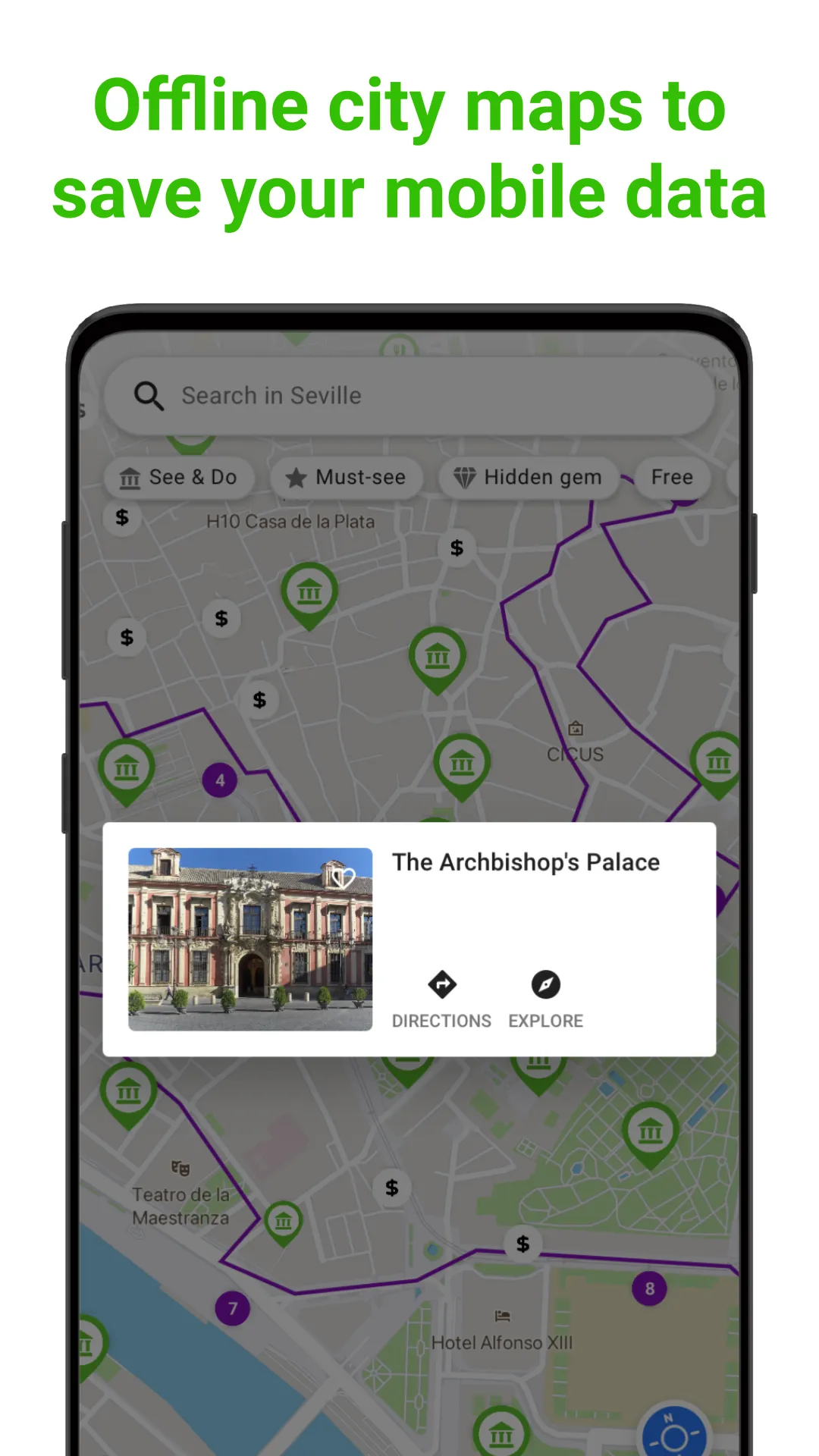 Seville Tour Guide:SmartGuide | Indus Appstore | Screenshot