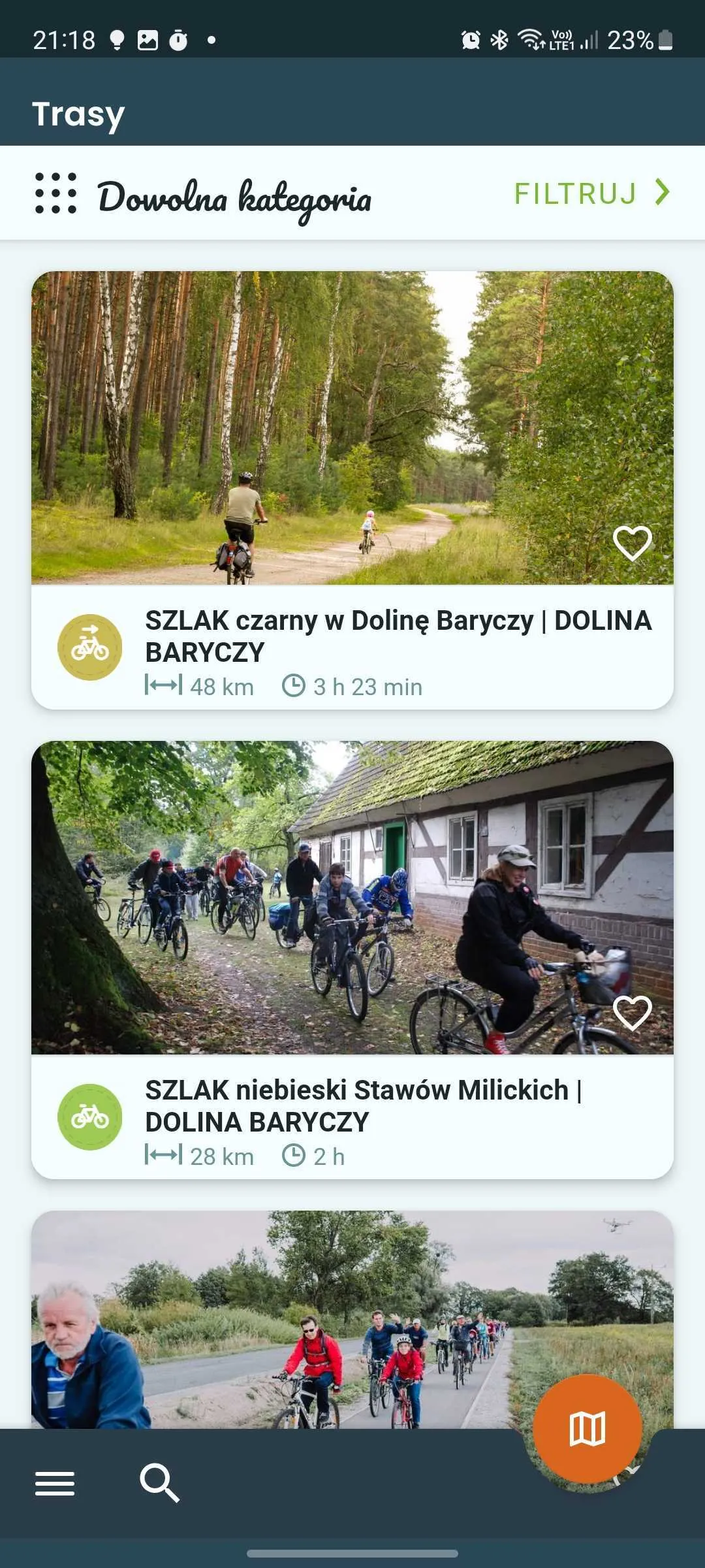 Dolnośląska kraina rowerowa | Indus Appstore | Screenshot