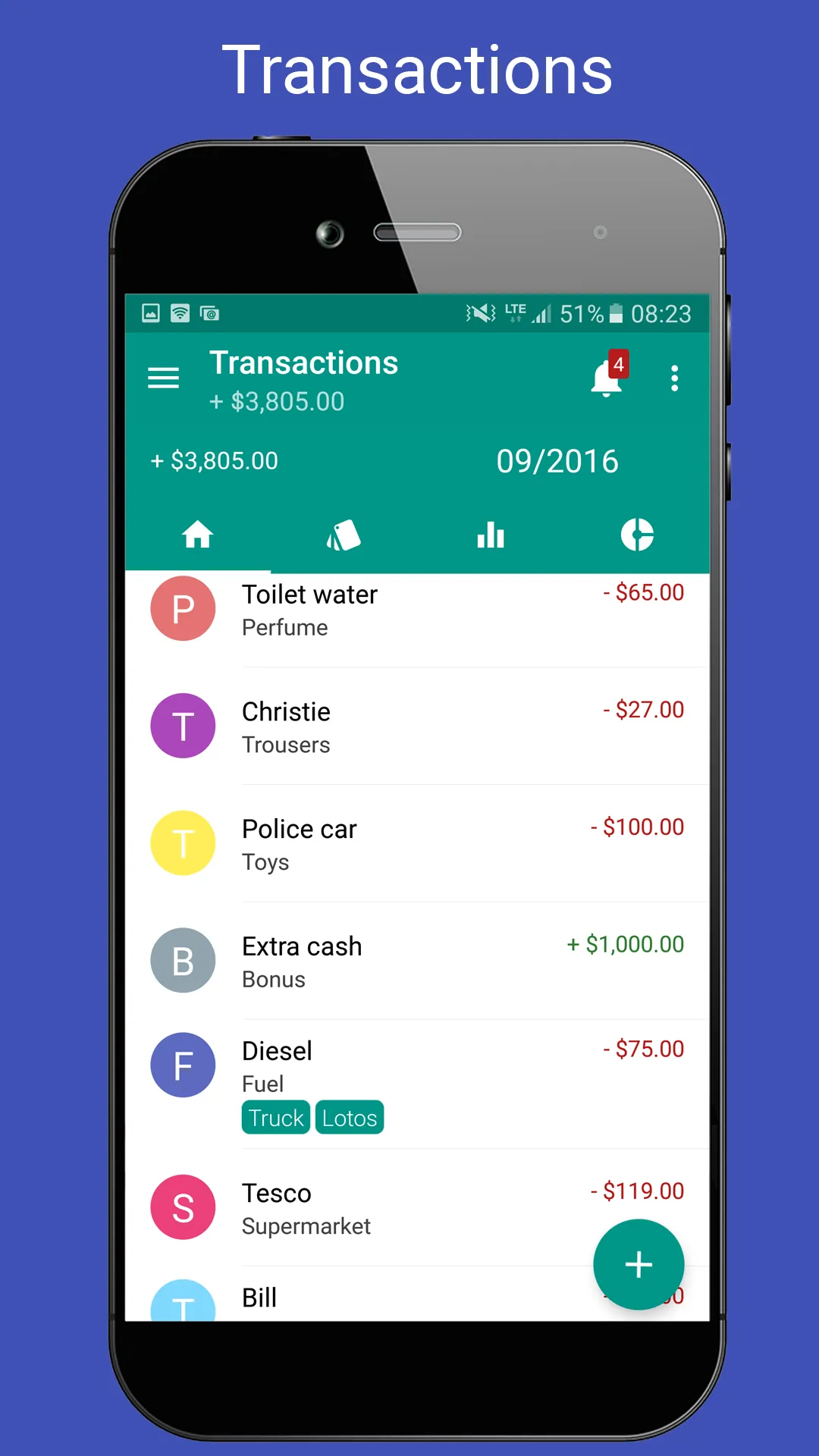 My Finances | Indus Appstore | Screenshot