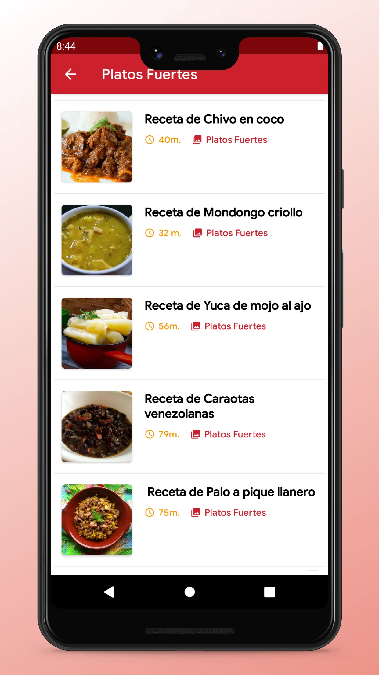 Venezuelan Recipes - Food App | Indus Appstore | Screenshot