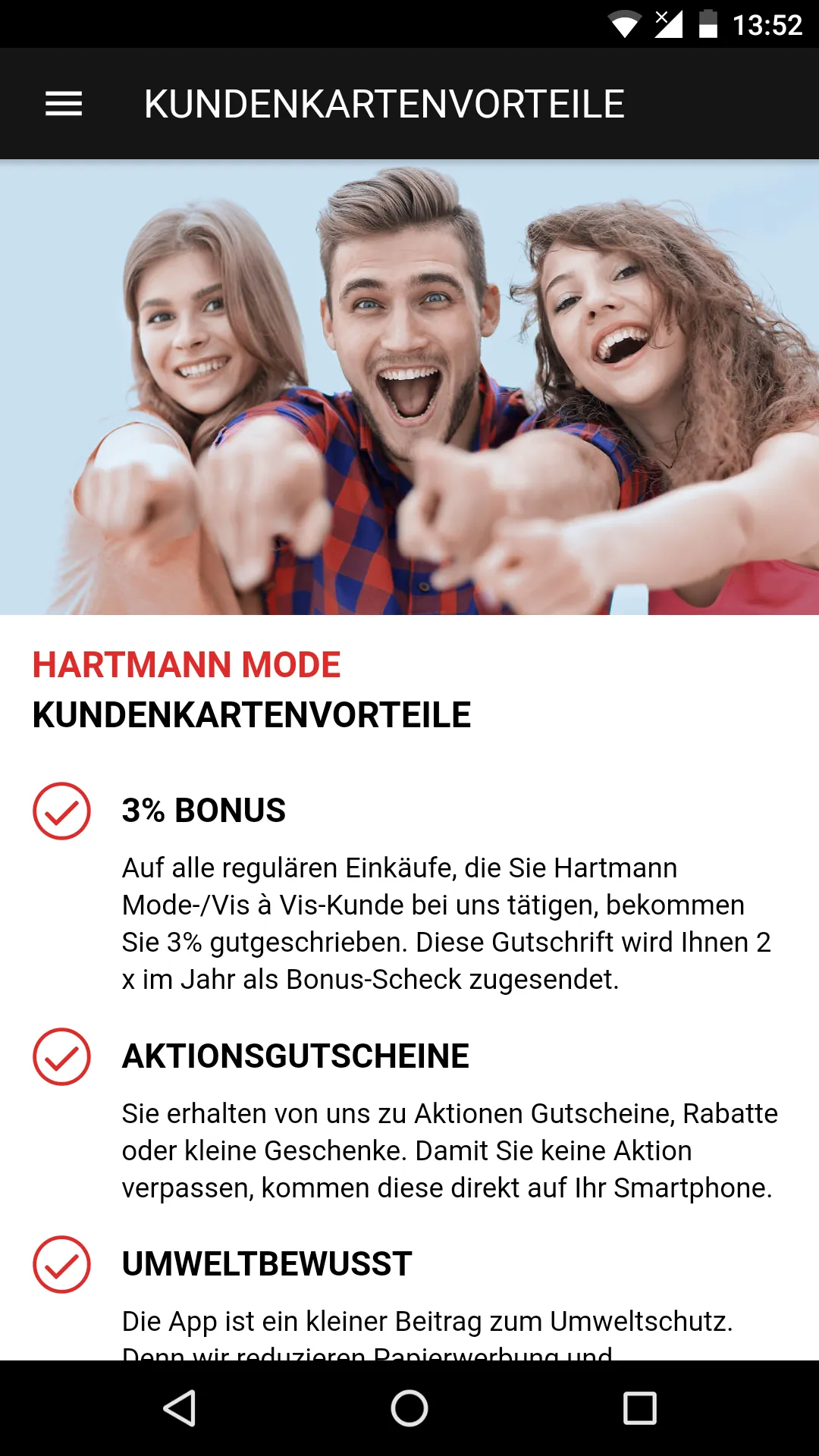 Hartmann Mode in Rüsselsheim | Indus Appstore | Screenshot