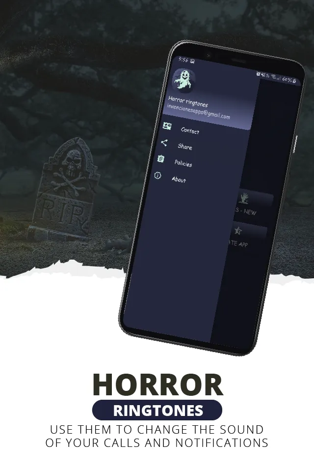 Horror ringtones | Indus Appstore | Screenshot