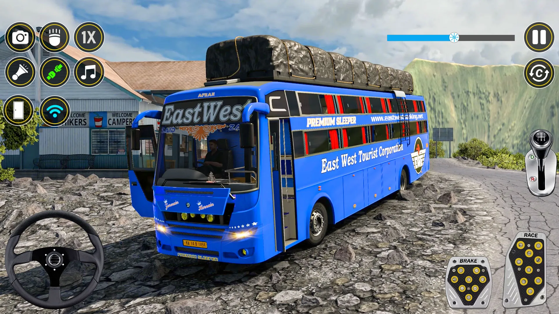 Offroad Bus Game: Bus Sim 3D | Indus Appstore | Screenshot