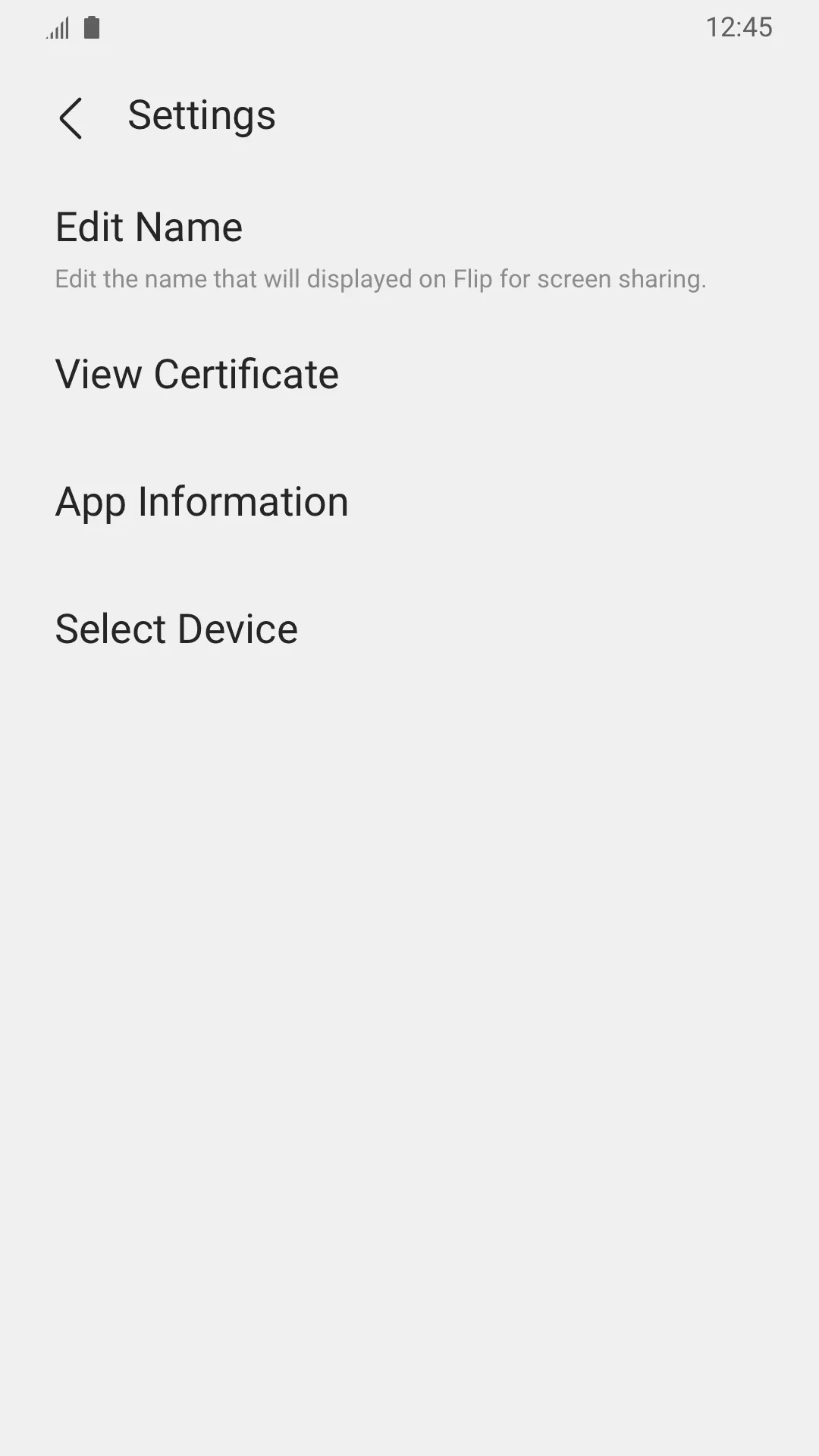 Samsung Signage Mobile | Indus Appstore | Screenshot