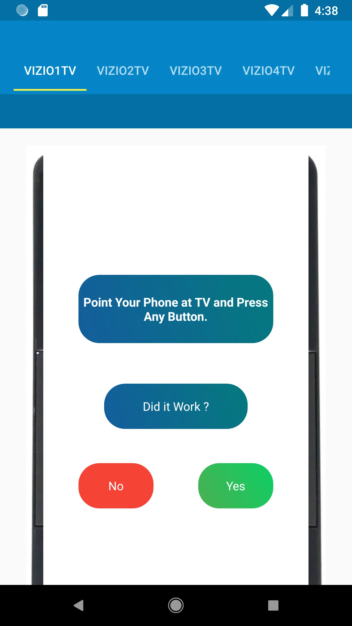 Vizio TV Remote Control | Indus Appstore | Screenshot