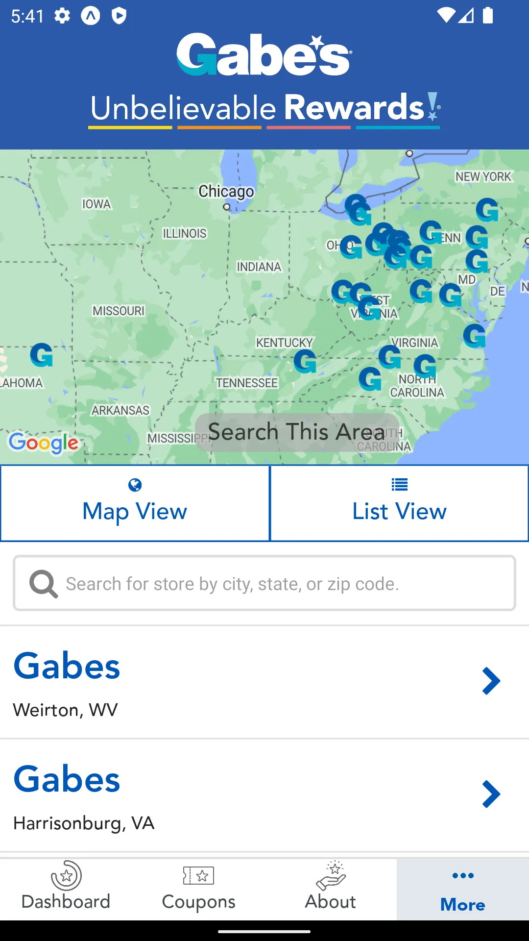 Gabe's | Indus Appstore | Screenshot