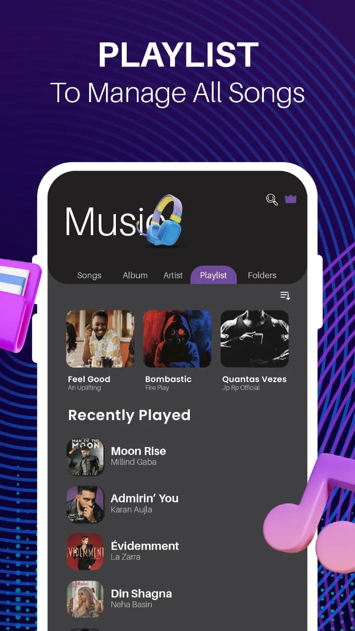 Music Player: Video Player MP3 | Indus Appstore | Screenshot