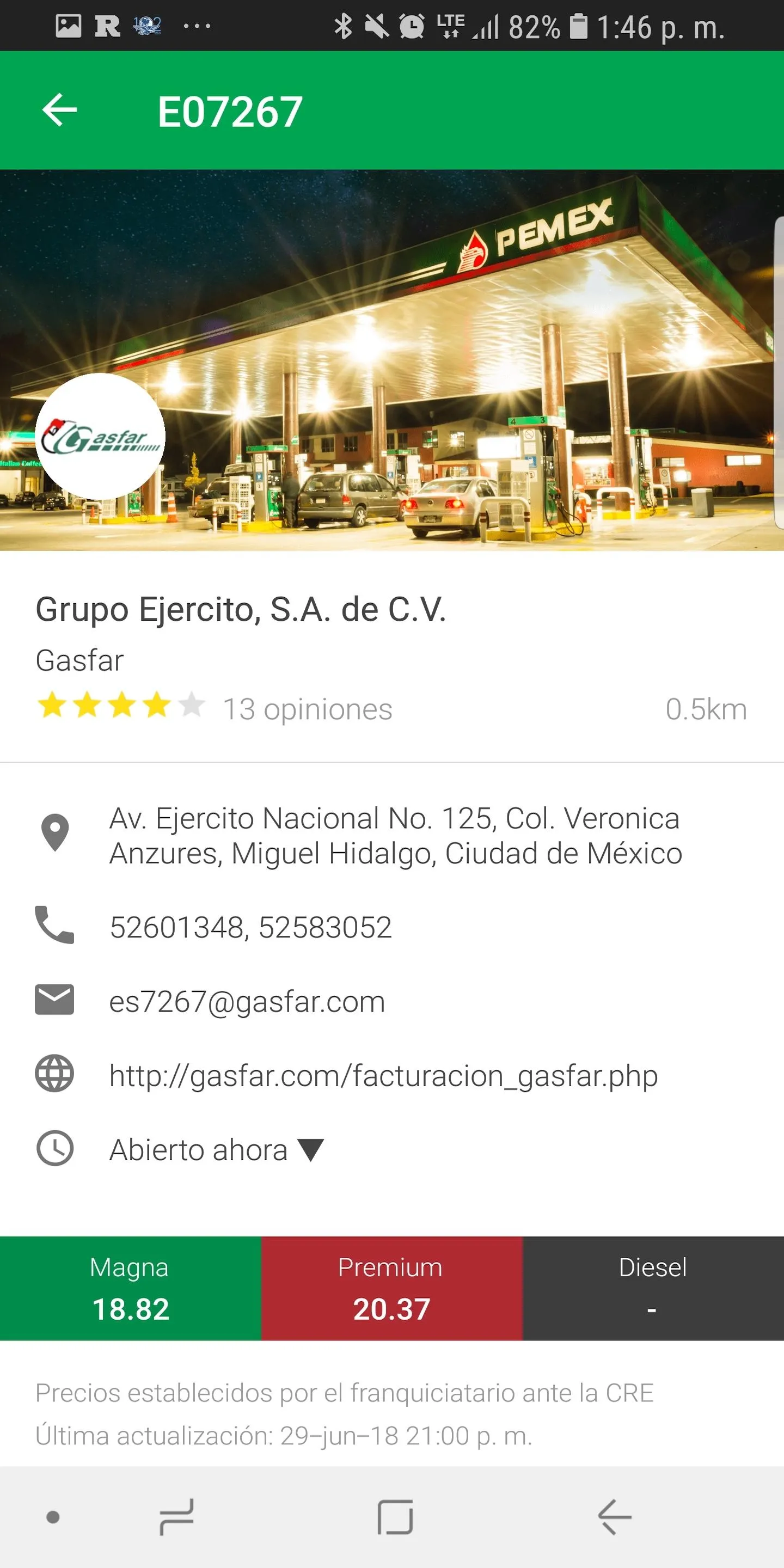 Guía Pemex • Find your station | Indus Appstore | Screenshot