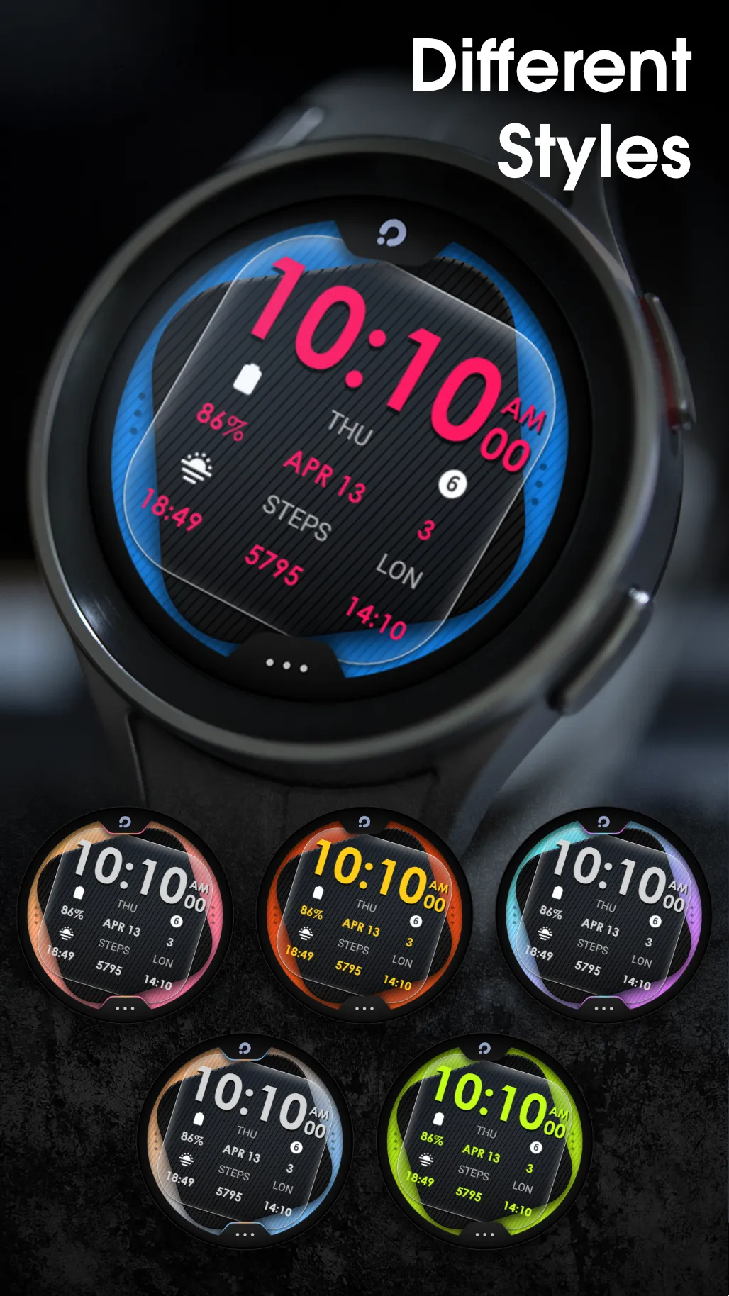 ACTIVE 42 Wear OS Watch Face | Indus Appstore | Screenshot