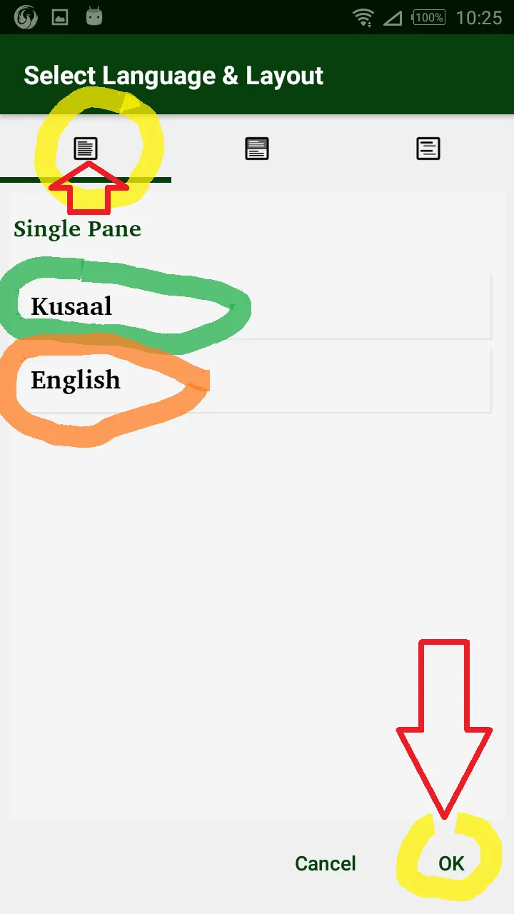 Kusaal Bible with English | Indus Appstore | Screenshot