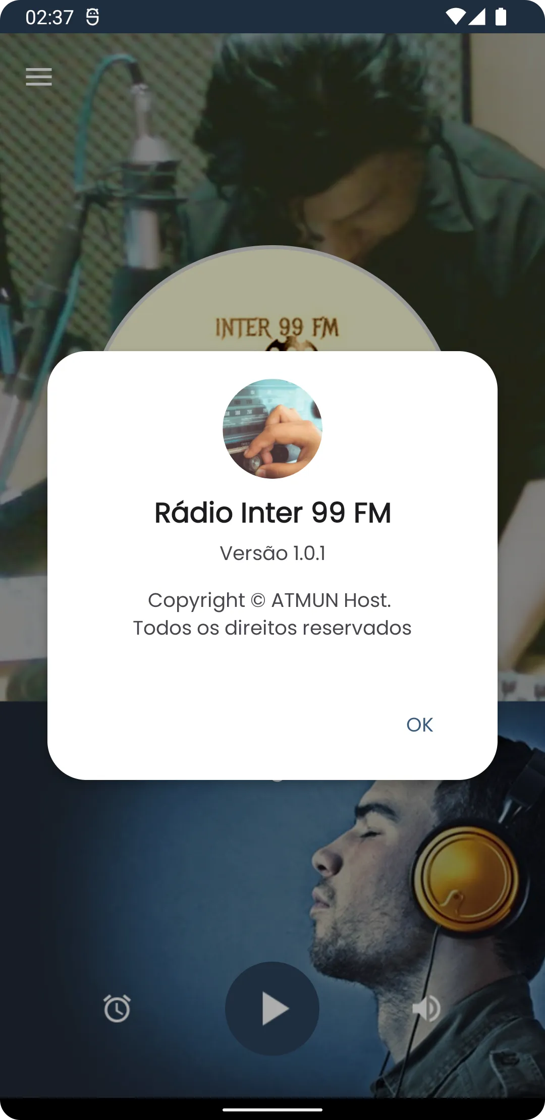 Rádio Inter 99 FM | Indus Appstore | Screenshot