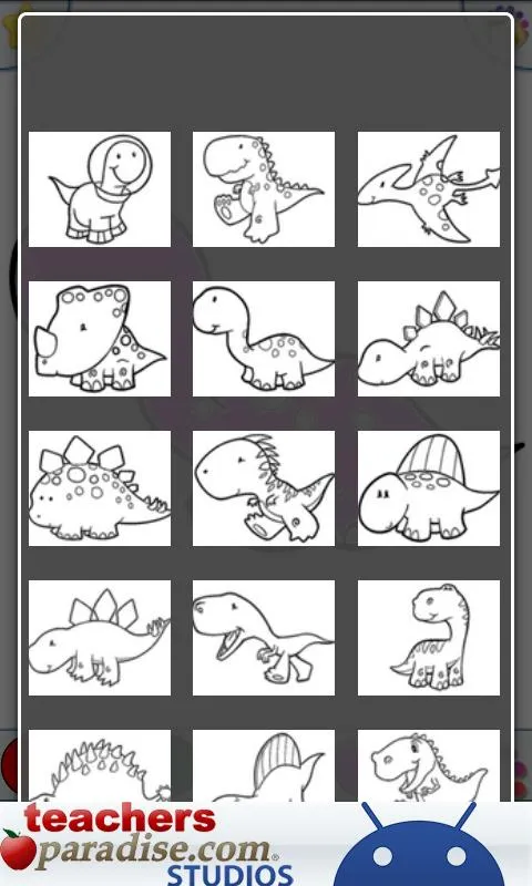 Dinosaurs Coloring Book | Indus Appstore | Screenshot