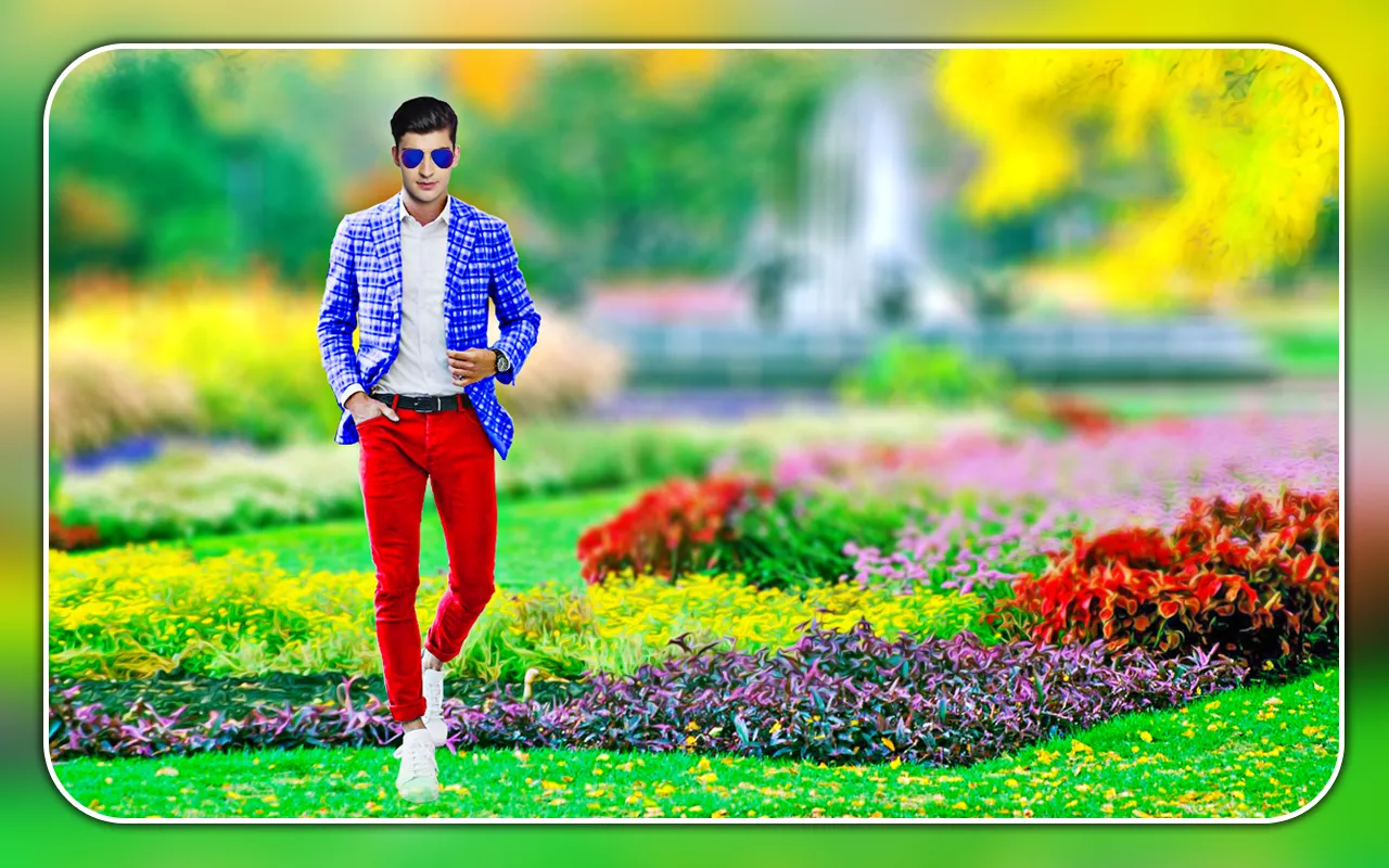 Garden photo editor and frames | Indus Appstore | Screenshot