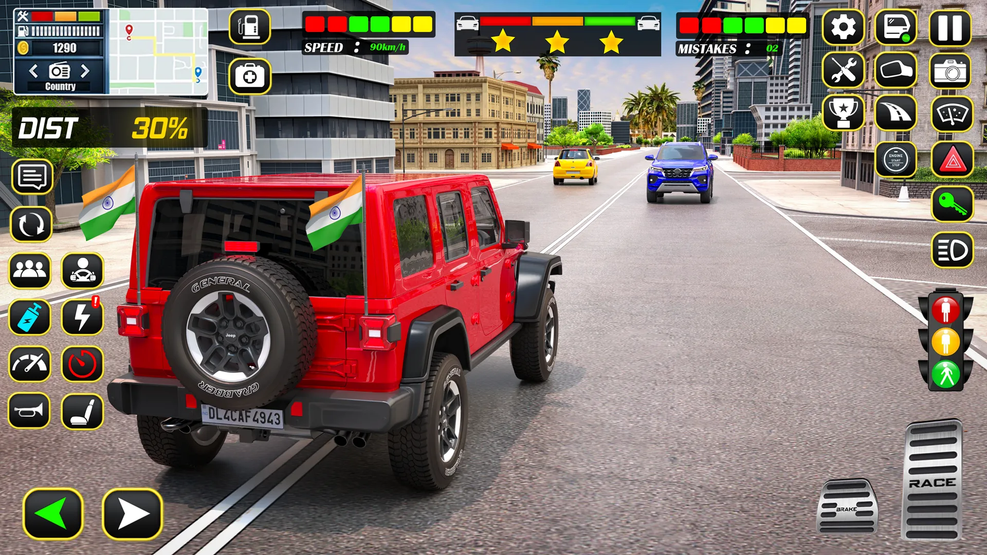 Indian Car Bike Simulator Game | Indus Appstore | Screenshot