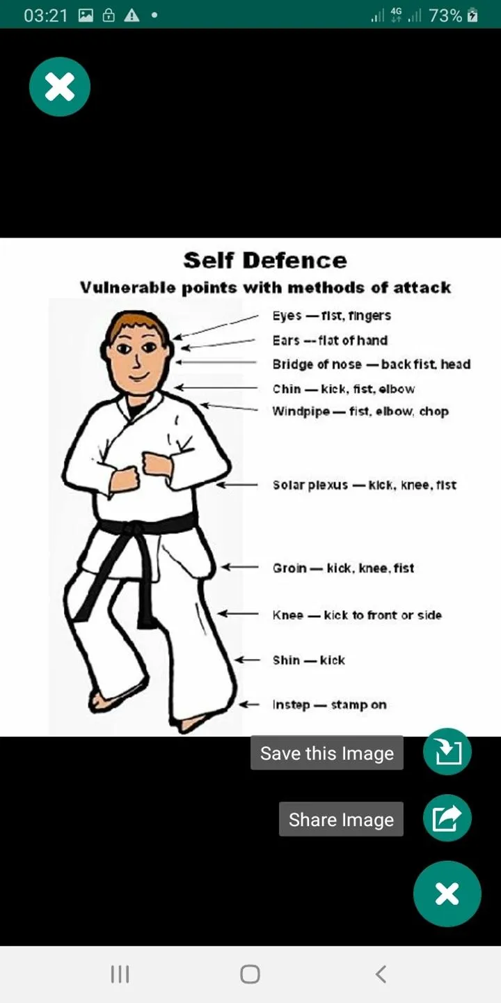 Self Defense Technique | Indus Appstore | Screenshot