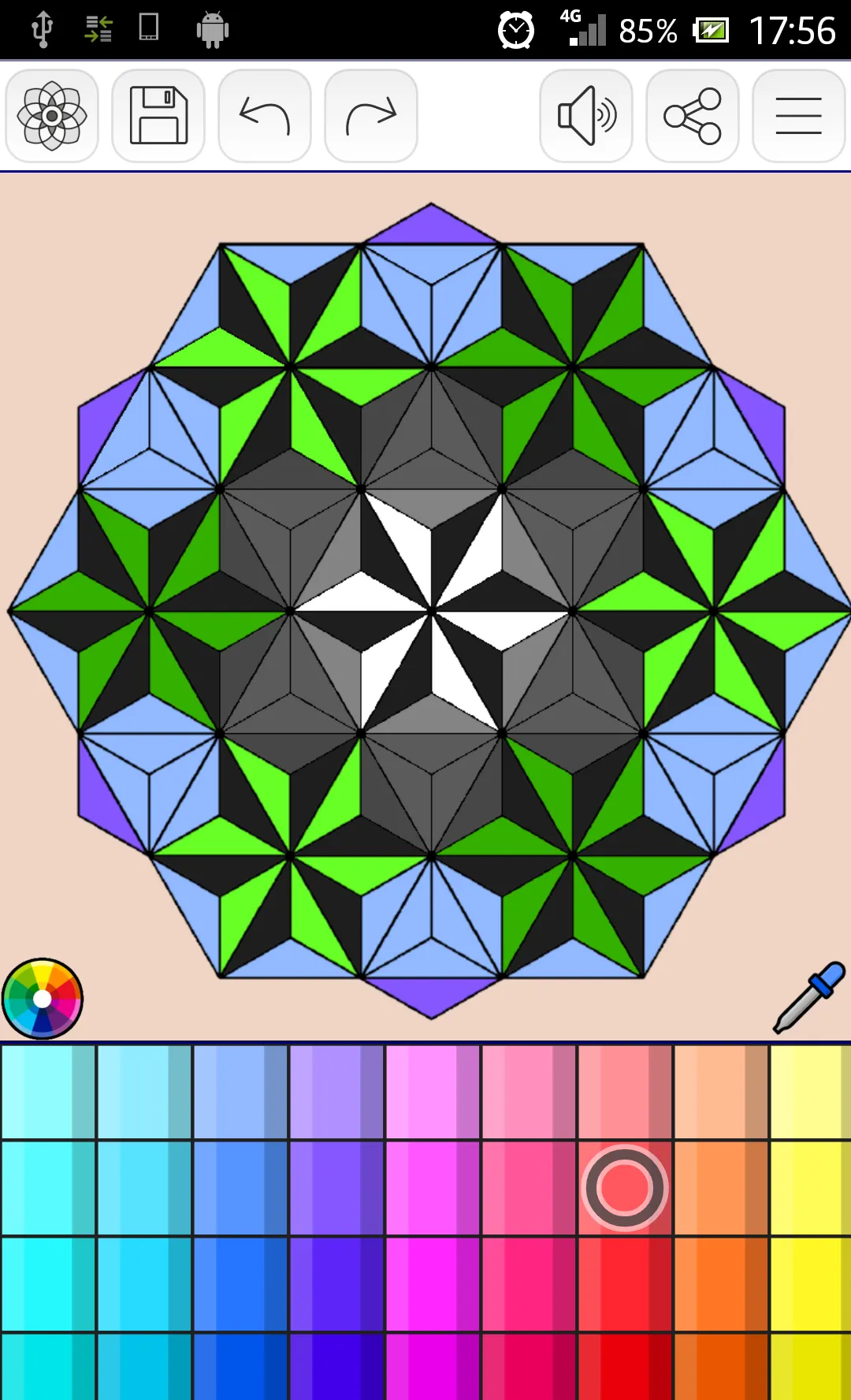 Mandalas coloring pages (+200) | Indus Appstore | Screenshot