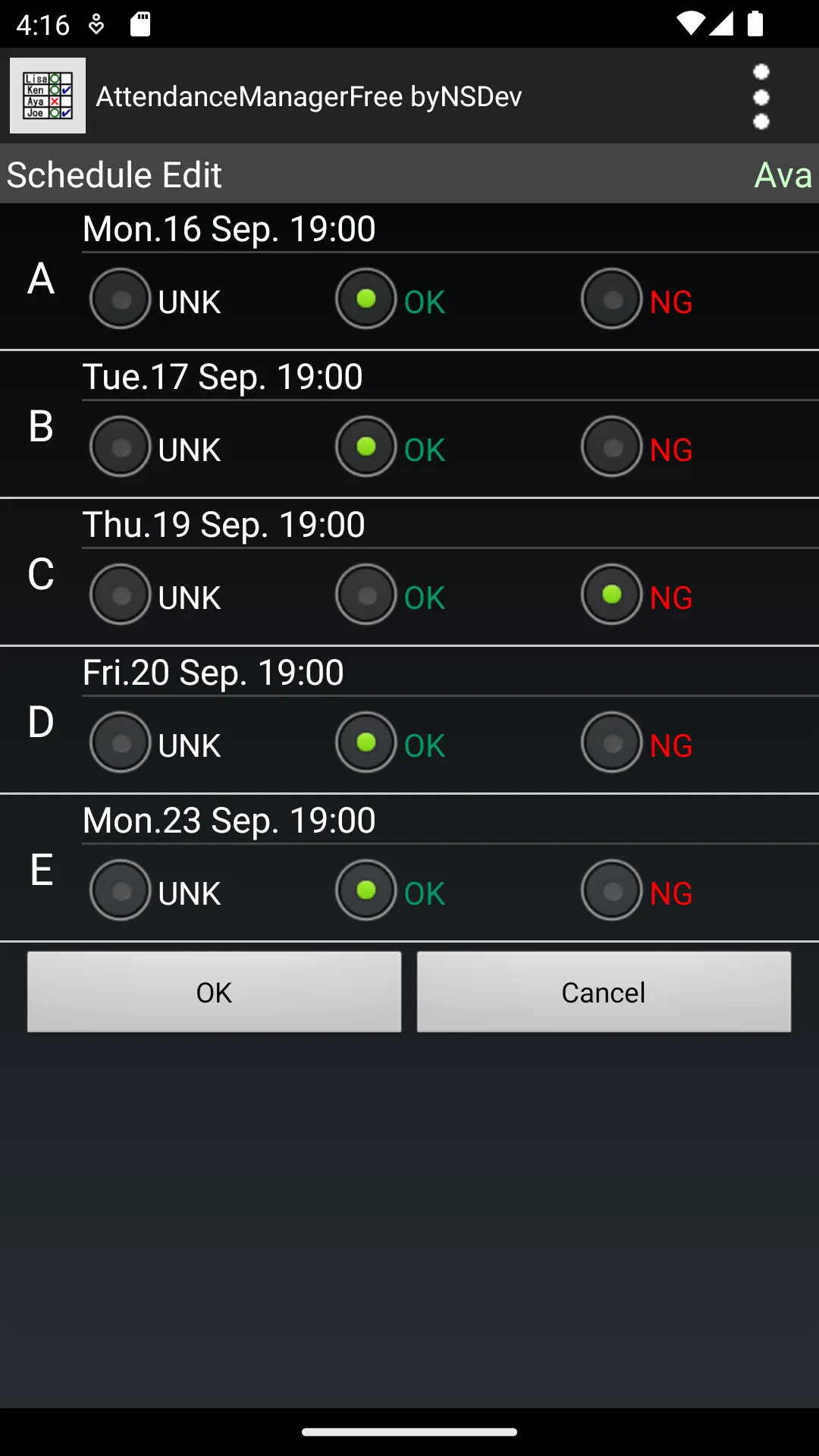 AttendanceManager byNSDev | Indus Appstore | Screenshot