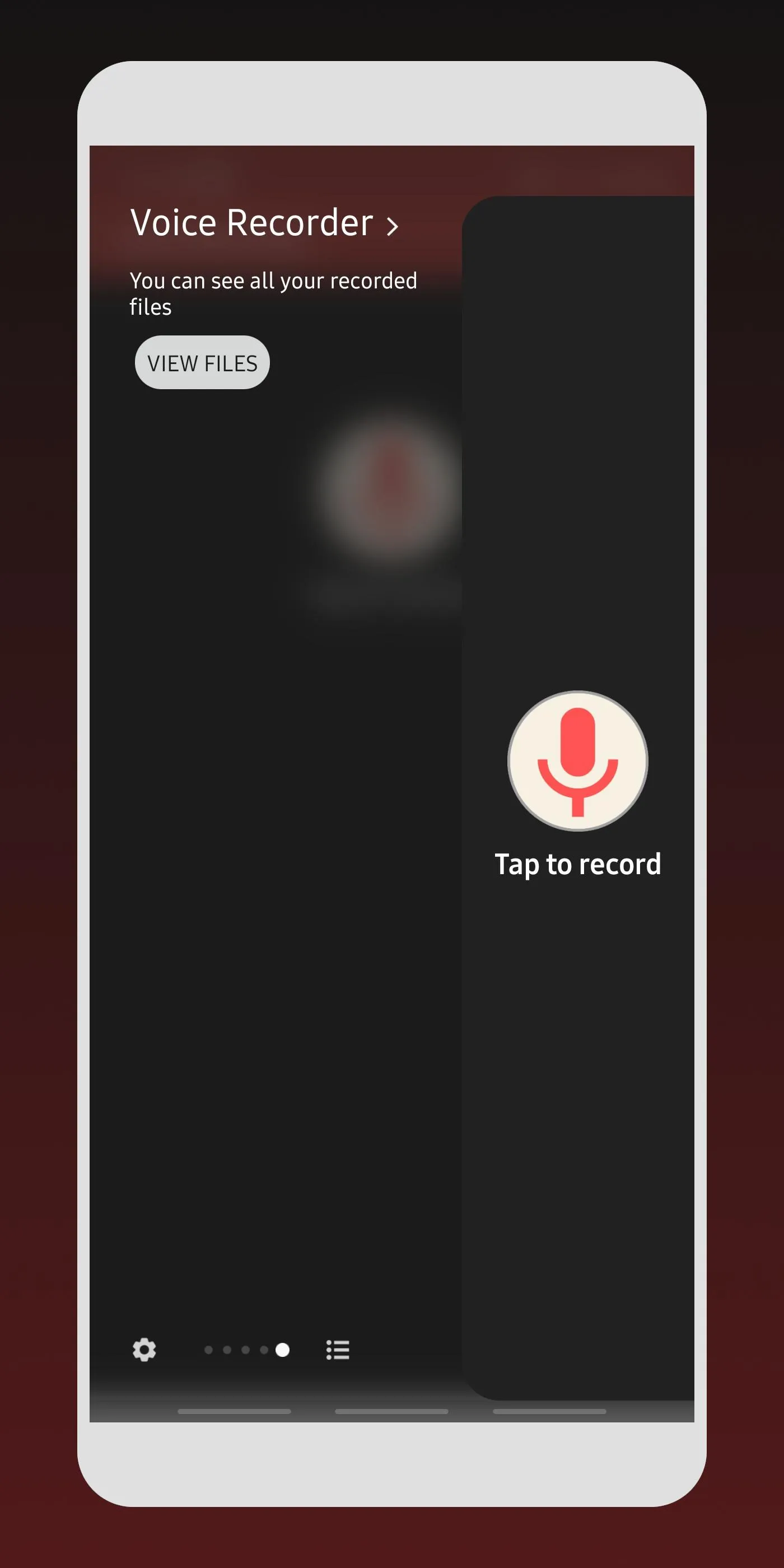 Audio Recorder - Edge Panel | Indus Appstore | Screenshot