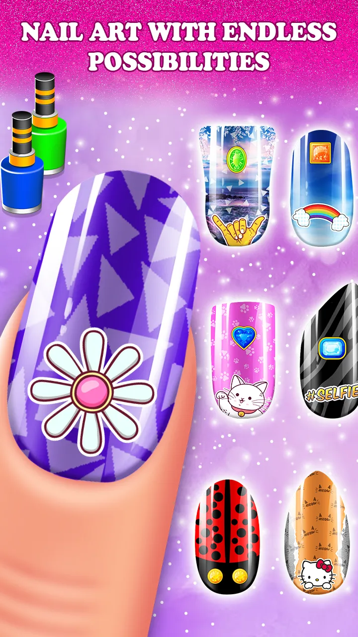 Nail polish game - Nail salon | Indus Appstore | Screenshot