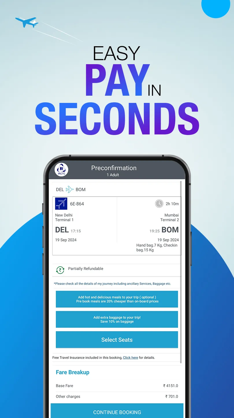 IRCTC Air: Book Air Tickets | Indus Appstore | Screenshot