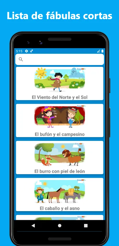 Cuentos y Fábulas 4 Kids! | Indus Appstore | Screenshot