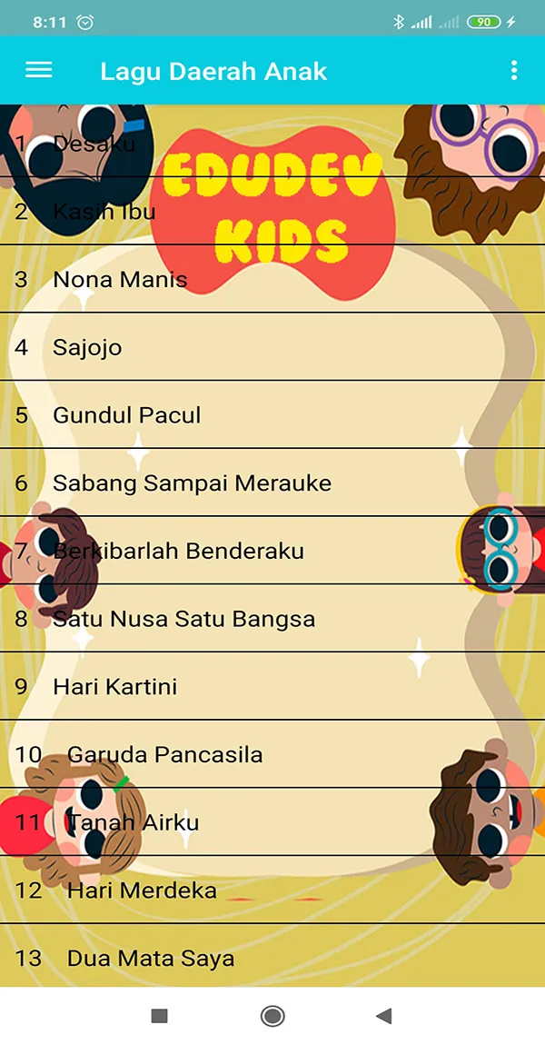 Lagu Daerah Anak Indonesia | Indus Appstore | Screenshot