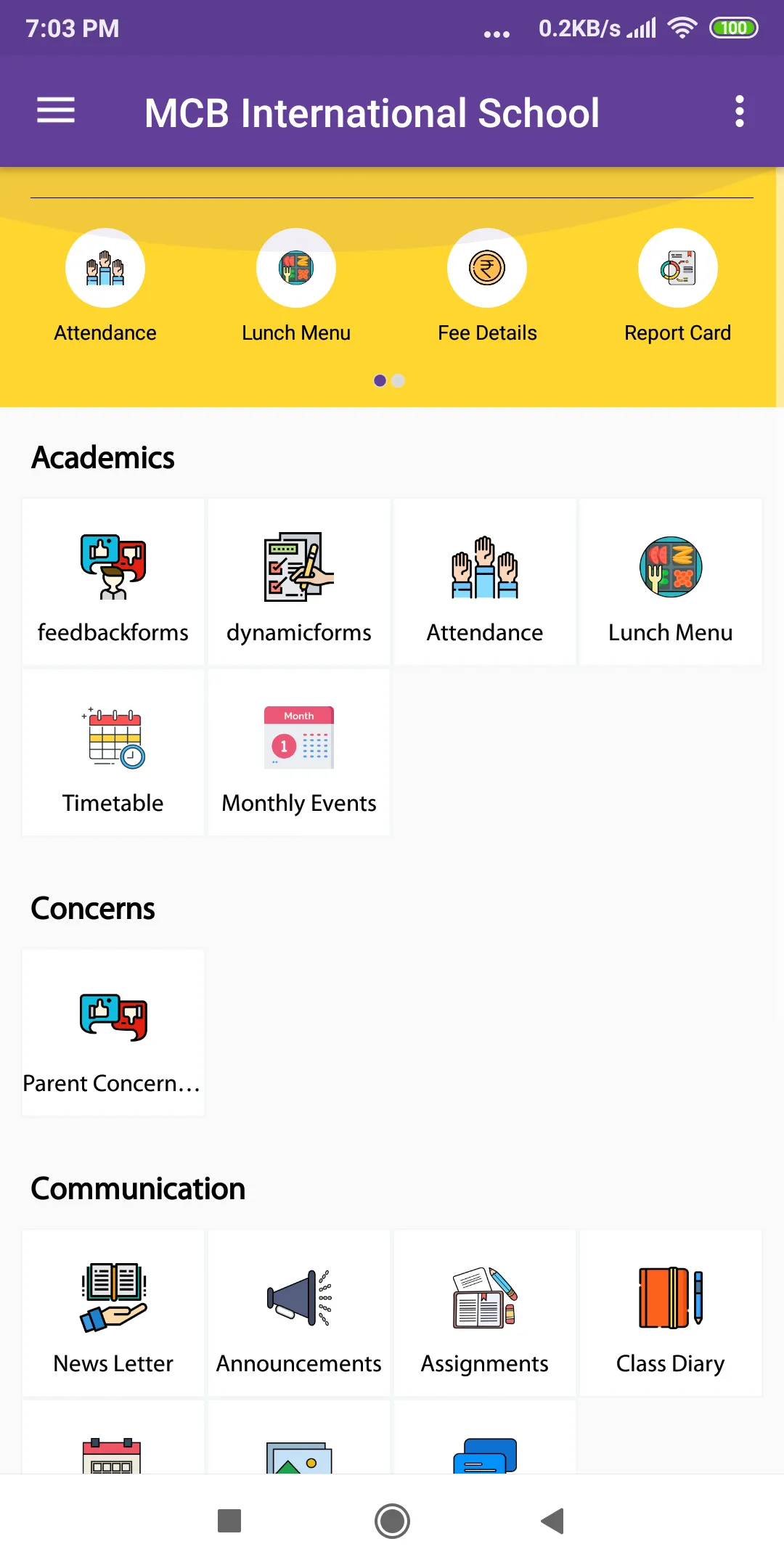 KKEL Parent Portal | Indus Appstore | Screenshot