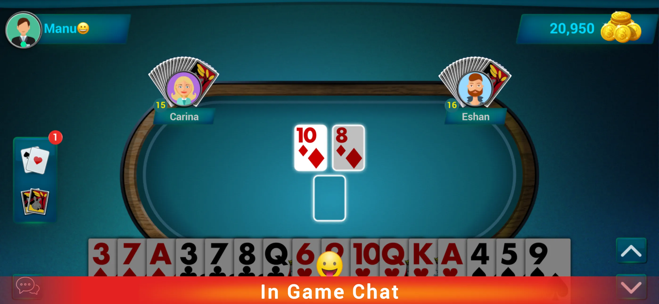 Donkey: Multiplayer Card Game | Indus Appstore | Screenshot