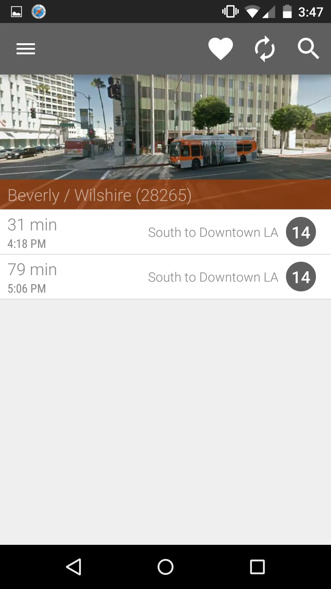 Los Angeles Metro and Bus | Indus Appstore | Screenshot