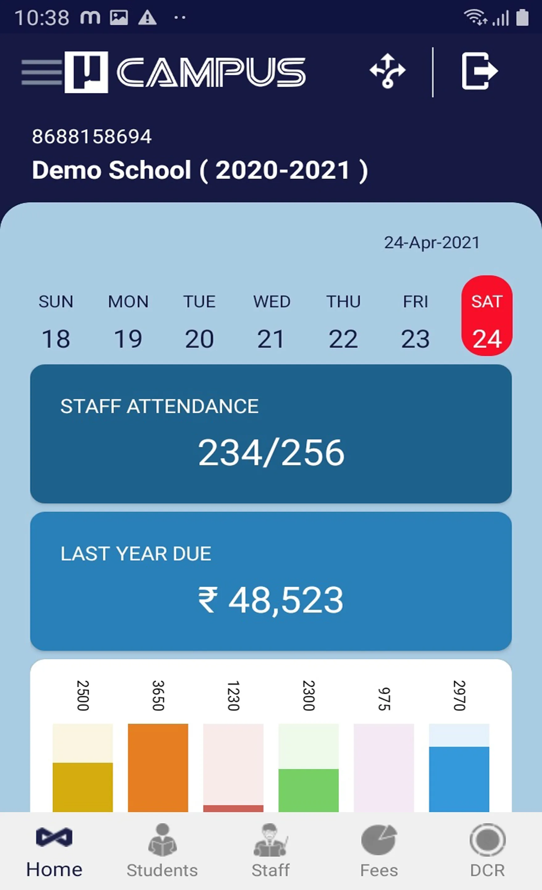 uCampus ERP | Indus Appstore | Screenshot