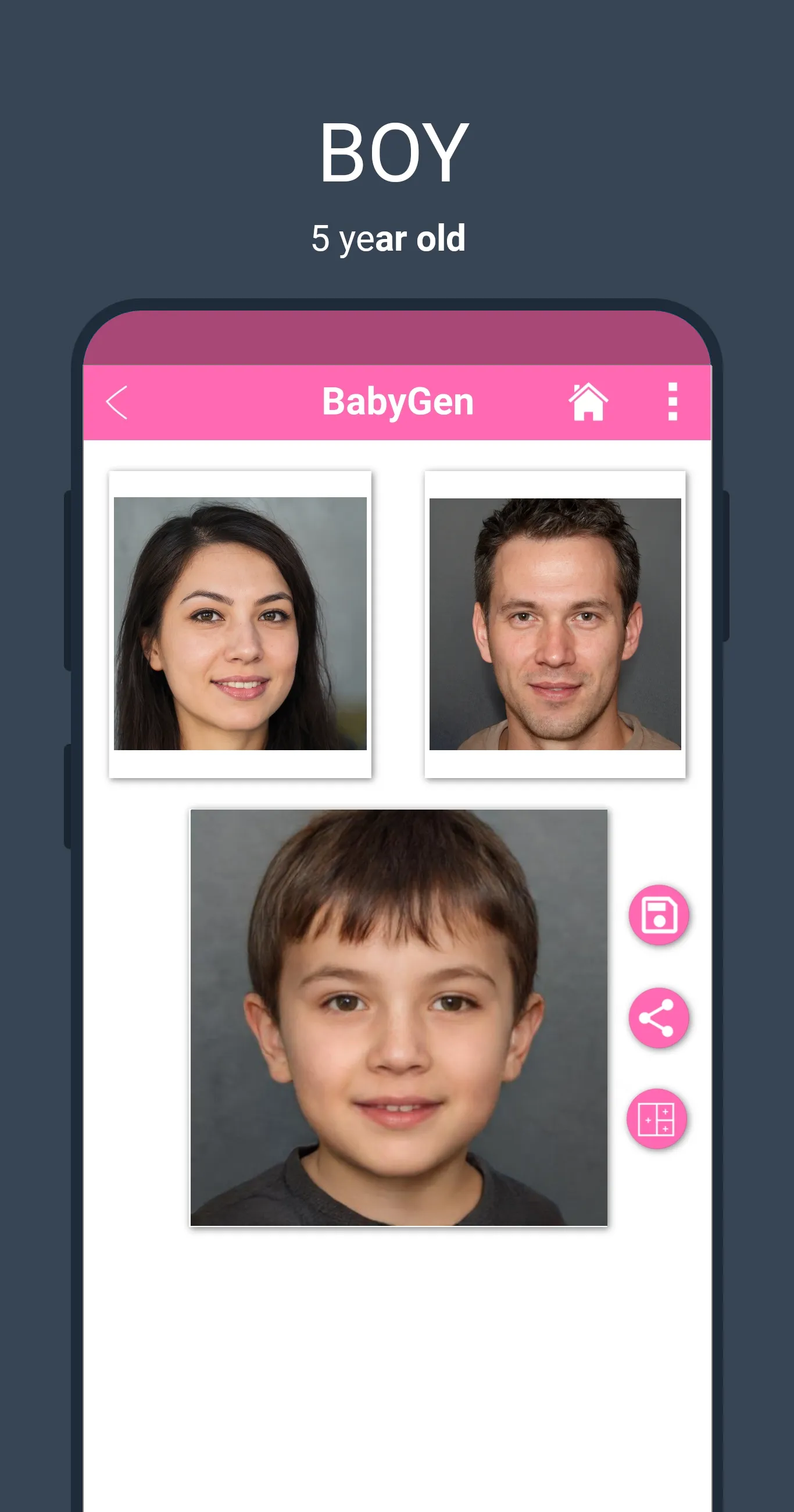 BabyGen  - Predict Baby Face | Indus Appstore | Screenshot