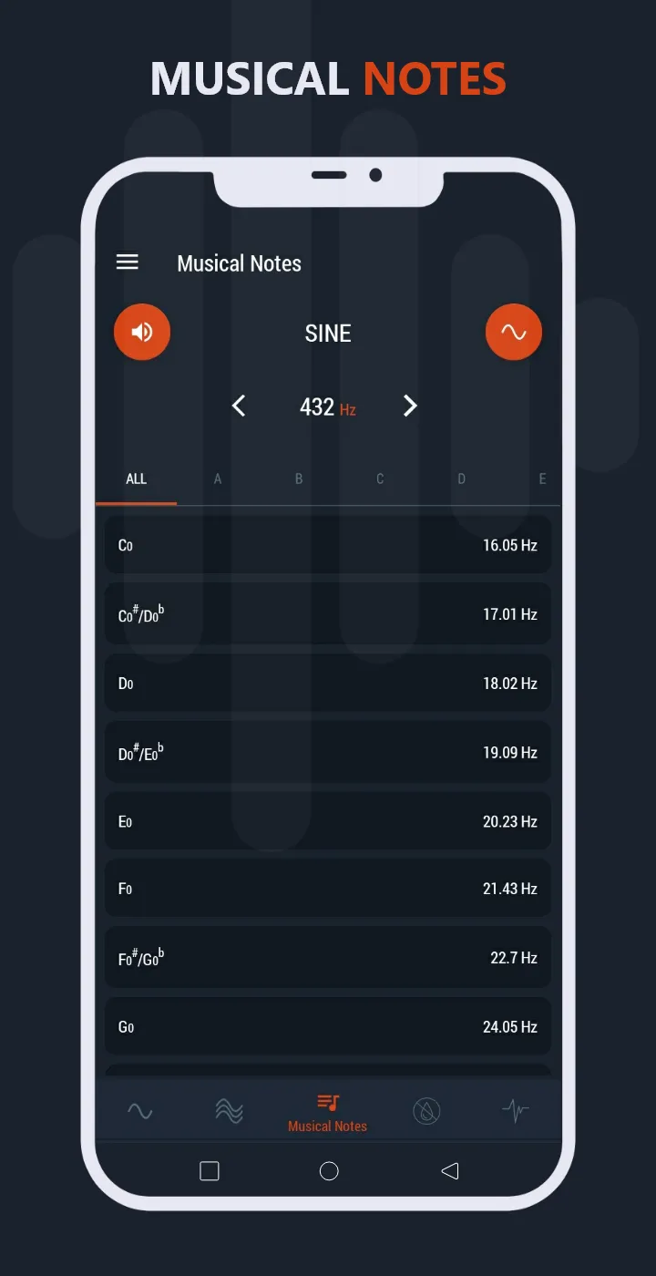 Frequency Generator Hertz | Indus Appstore | Screenshot