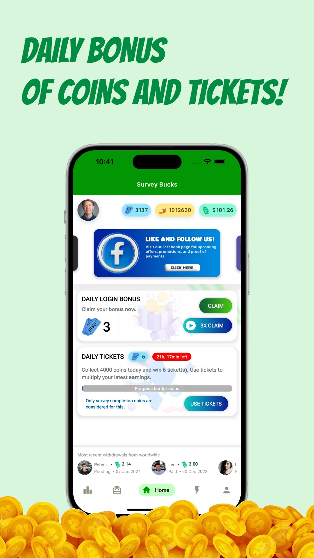 Make Money with Survey Bucks | Indus Appstore | Screenshot