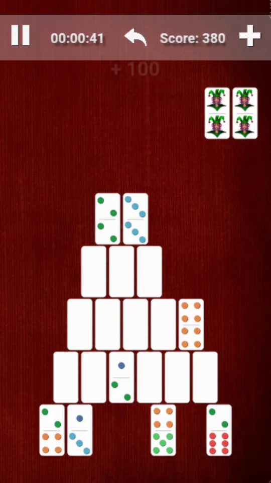 Domino Pyramid | Indus Appstore | Screenshot