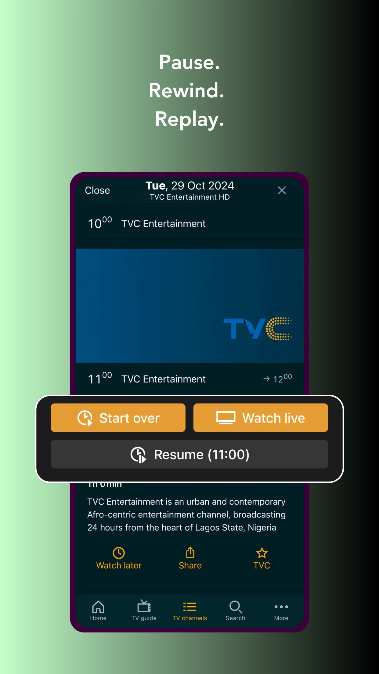 AVO TV - Live and On-Demand TV | Indus Appstore | Screenshot